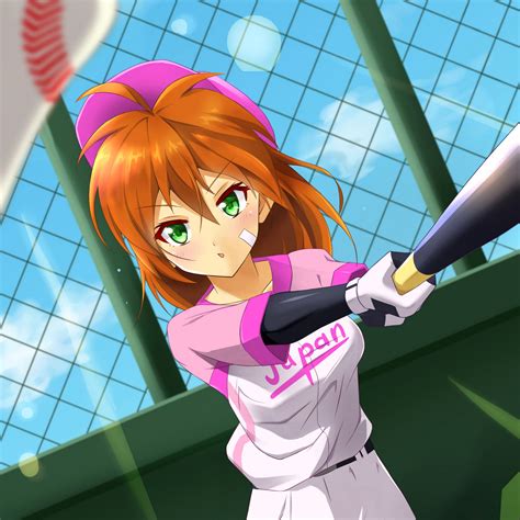 softball anime.